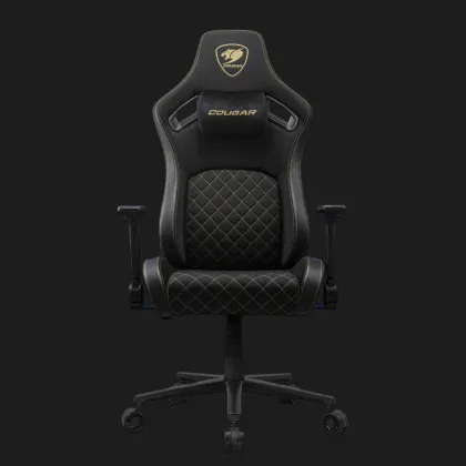 Кресло для геймеров Cougar DEFENSOR GOLD F (Black) (UA)