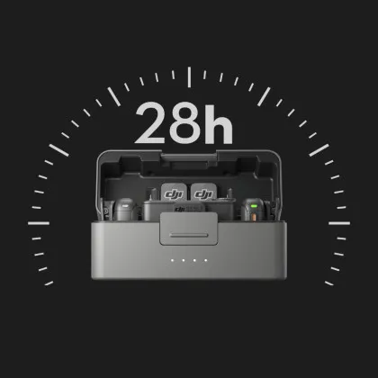 Мікрофонна радіосистема DJI Mic 3 (2 TX + 1 RX + Charging Case) (CP.RN.00000480.01)