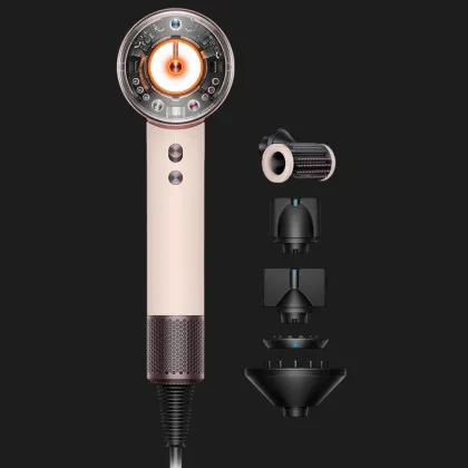 Фен для волос Dyson Supersonic HD16 Nural Straight+Wavy (Ceramic Pink/Rose Gold)