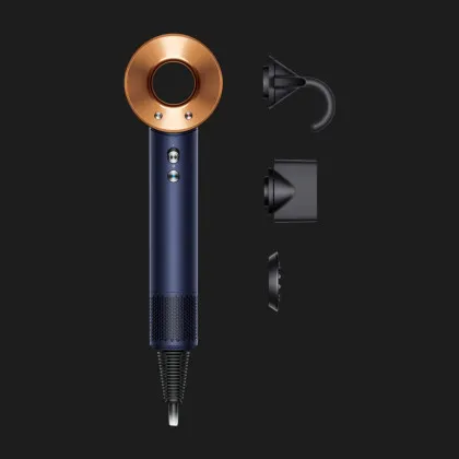 Фен для волос Dyson HD07 Supersonic Straight+Wavy (Prussian Blue/Copper)