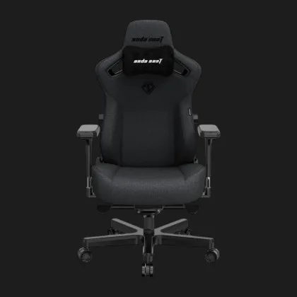 Крісло ігрове Anda Seat Kaiser 3 Dark Gray Fabric Size XL (AD12YDC-XL-01-GB-CF) (UA)