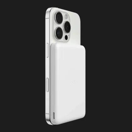 Зарядное устройство для Power Bank Belkin 5000mAh Slim Magnetic (White)