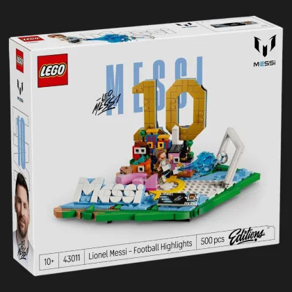 Конструктор LEGO Editions Ліонель Мессі найкращі моменти футбольних матчів (43011)