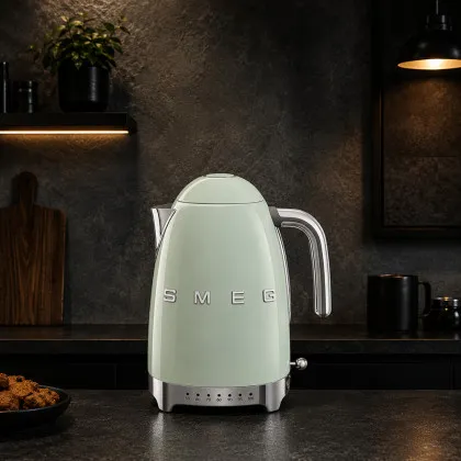 Електрочайник SMEG з регулятором температури (Green) (Ultra)
