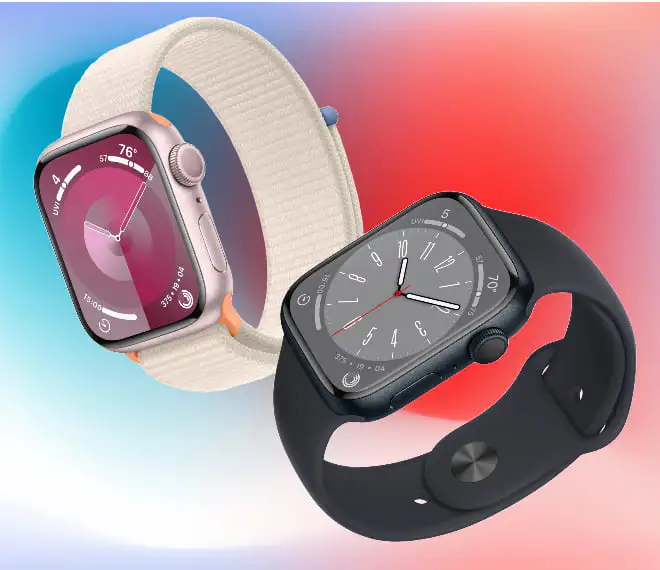Сравнение Apple Watch 9 vs Apple Watch 8