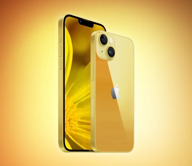Жовтий iPhone 14 презентують цієї весни
