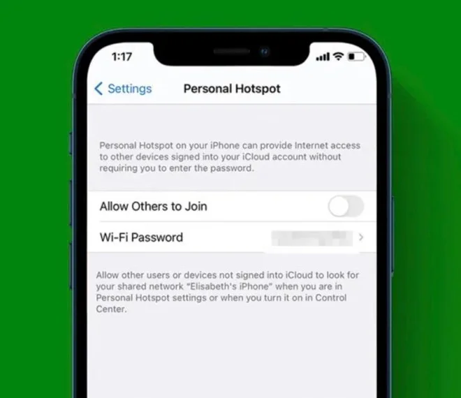 Як включити режим модема на iPhone?
